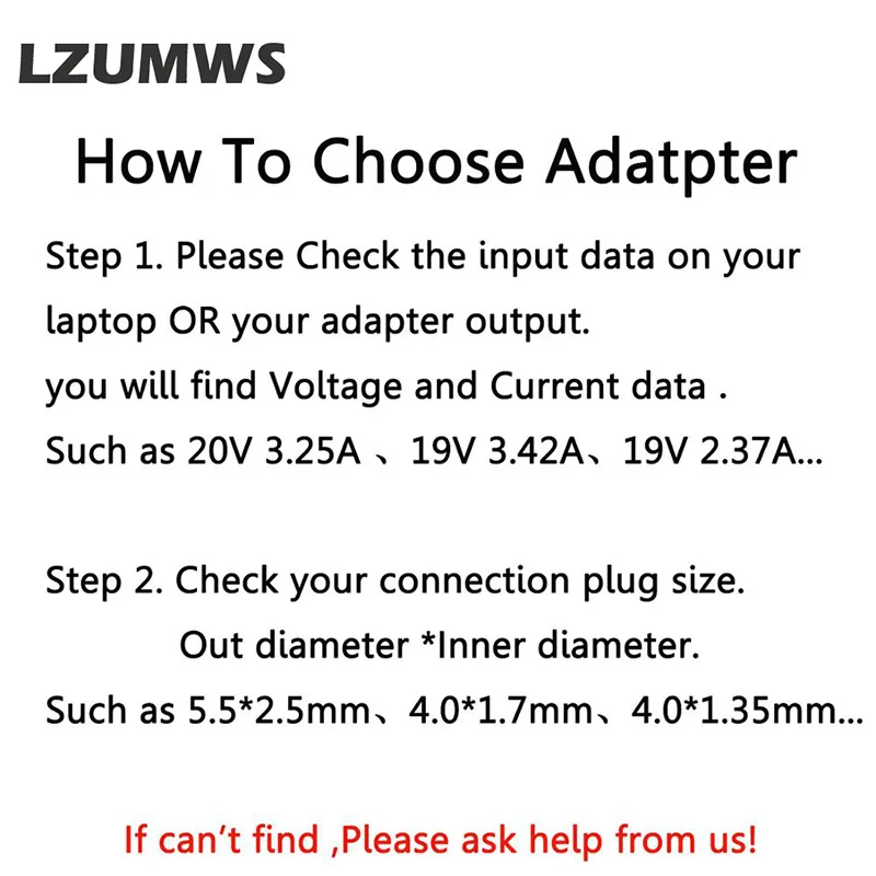 19V 3.42A 65W 5.5*2.5MM Laptop Charger Power For ASUS Toshiba/Lenovo Adapter A46C X43B A8J K52 U1 U3 S5 W3 W7 Z3 Notebook - Image 6