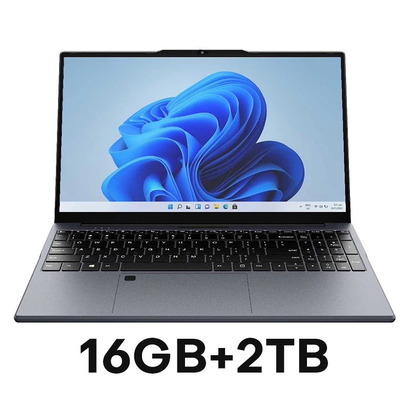 15.6" Ultra Slim Intel Core i7 6500U Laptop Computer Windows 11 16GB DDR4 1TB SSD Notebook PC Fingerprint Unlock Gaming Laptops - Image 7