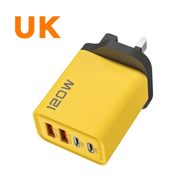 Xiaomi 120W PD 4 Ports USB C Charger Quick Charge Type C USB Phone Charger Fast Charging Adapter for Samsung iPhone Huawei - Image 14