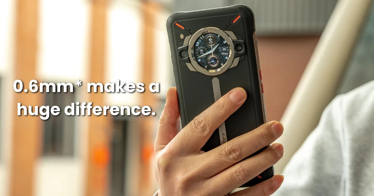 Unihertz Ticktock S Rugged 5G Smartphone 8GB 256GB Cell Phone 5200mAh Mobile Phone 64MP Camera 30W 6.53" Screen Dimensity 700 - Image 3
