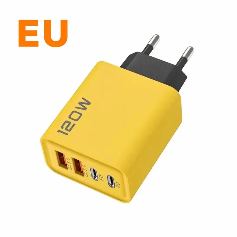 Xiaomi 120W PD 4 Ports USB C Charger Quick Charge Type C USB Phone Charger Fast Charging Adapter for Samsung iPhone Huawei - Image 13