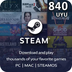 Steam Wallet Code (UYU)[Digital Code] Steam Gift Card - Automatically ship to email upon purchase