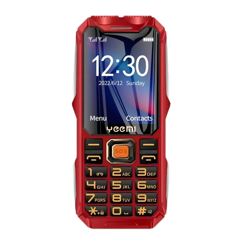 Q8 GSM 2G Rugged Mobile Phone Big Battery Double Flashlight 2.4inch HD Screen Dual Sim Large Button Cheap Cellphone For Elderly - Image 8