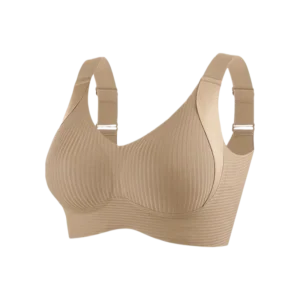 Plus Size Seamless Bra - Wireless Lift Anti-Sagging, Breathable Wide Strap Comfort for Women Daily & Sports