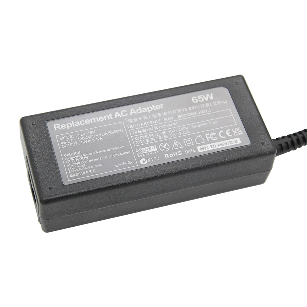 19V 3.42A 65W 5.5*2.5MM Laptop Charger Power For ASUS Toshiba/Lenovo Adapter A46C X43B A8J K52 U1 U3 S5 W3 W7 Z3 Notebook - Image 5