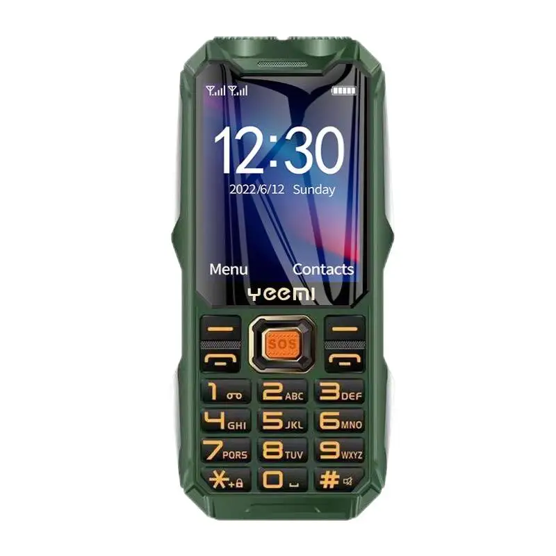 Q8 GSM 2G Rugged Mobile Phone Big Battery Double Flashlight 2.4inch HD Screen Dual Sim Large Button Cheap Cellphone For Elderly - Image 6