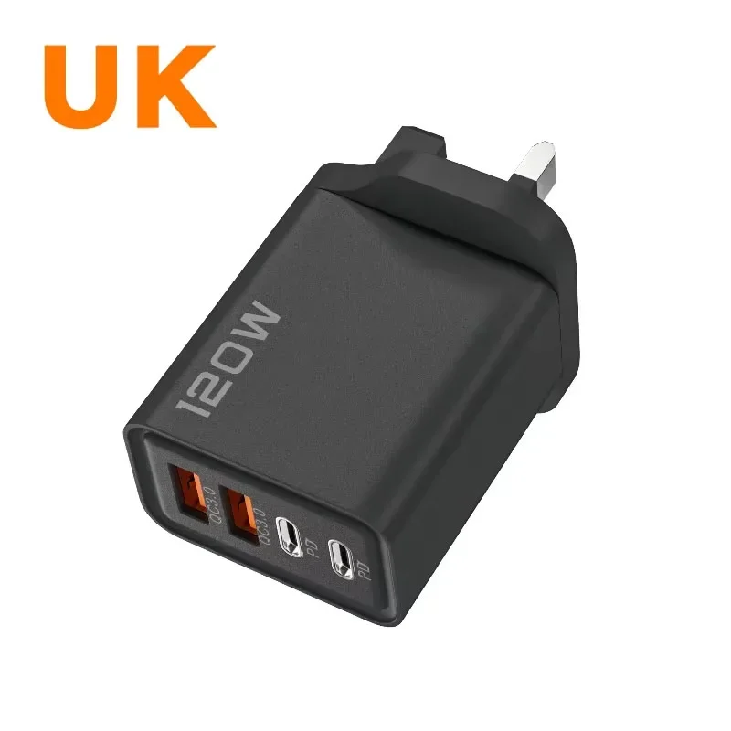 Xiaomi 120W PD 4 Ports USB C Charger Quick Charge Type C USB Phone Charger Fast Charging Adapter for Samsung iPhone Huawei - Image 7