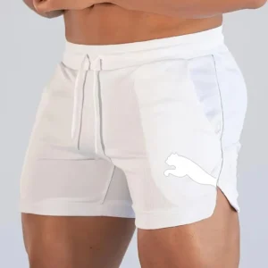 Pure Cotton Shorts New Summer Loose Wide-leg Slimming Simple Sports Couple Shorts Unisex