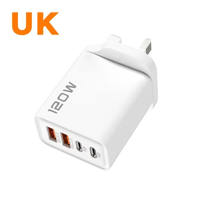 Xiaomi 120W PD 4 Ports USB C Charger Quick Charge Type C USB Phone Charger Fast Charging Adapter for Samsung iPhone Huawei - Image 11