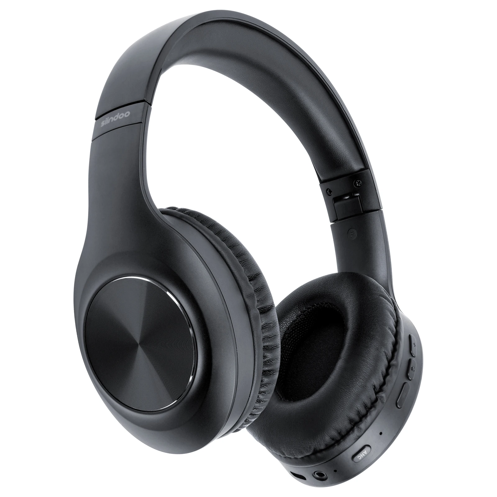 Siindoo JH-ANC923 Active Noise Cancelling Wireless Headset Foldable Over-Ear Bluetooth Headphones With Mic HiFi Stereo Deep Bass - Image 7