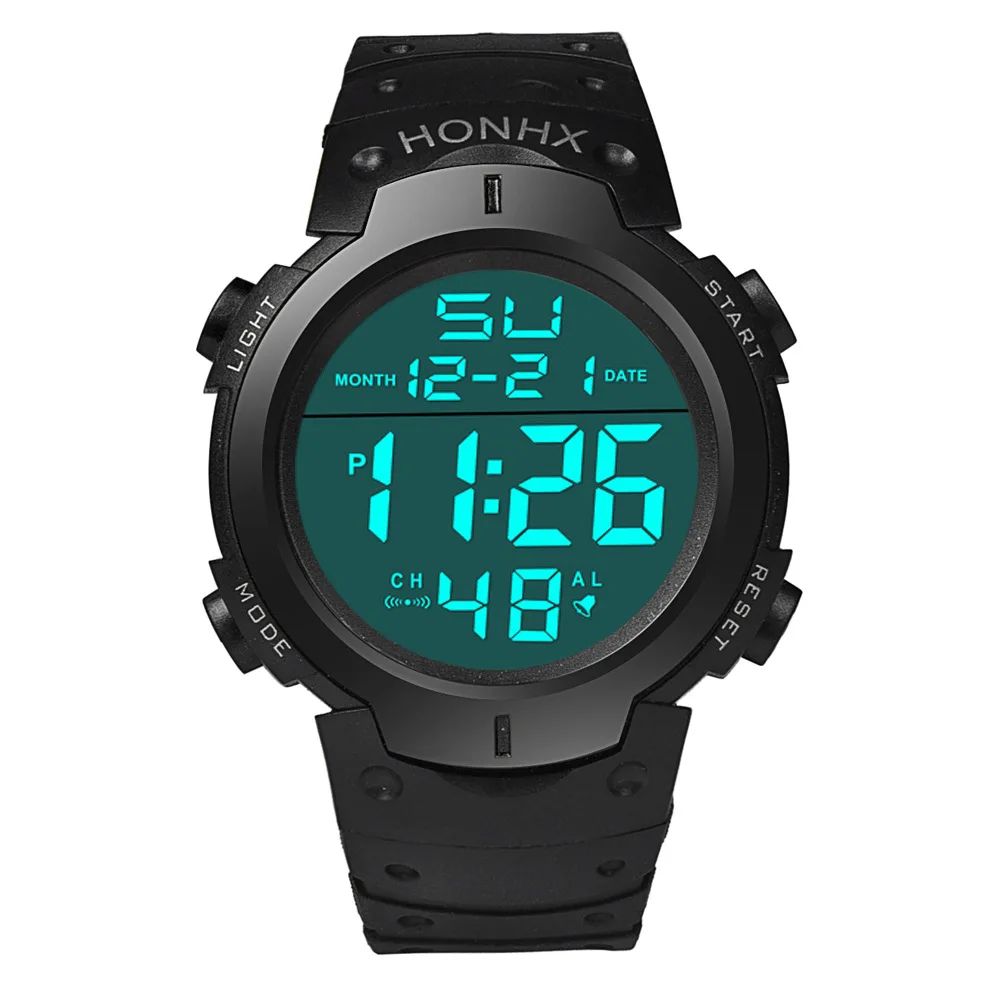 Men Electronic Watch Sports Watches For Men Waterproof Luminous Multifunction Outdoor Fitness Large Screen Electronic Wristwatch - Image 9