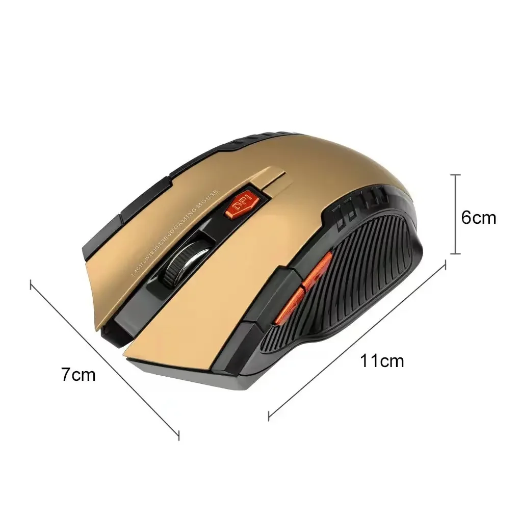 113 Wireless Mouse 2.4GHz Wireless Optical Mouse with USB receiver 6 button Portable wireless mouse for laptops - Image 4