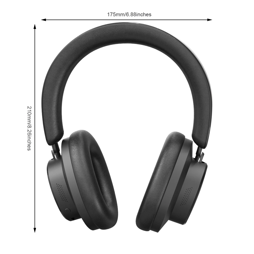 ANC Noise Cancelling Headphones Bluetooth 5.4 Earphone HIFI Stereo Headset 40mm Driver portable Over Ear Headphone 60H Time - Image 5